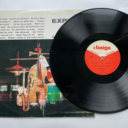 Винтажная виниловая пластинка LP Сборник Amiga Express 1967, Самые Модные Песни Этого Года (ГДР 1968)