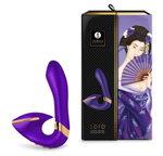 Фиолетовый вибростимулятор SOYO - 17 см. (Цвет: фиолетовый)