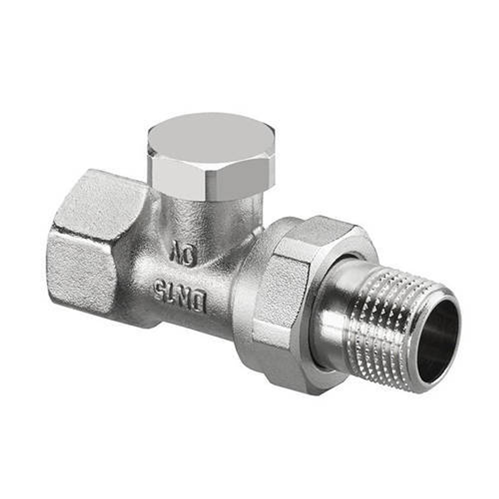 Вентиль запорный прямой Oventrop Combi 2 - Ду10