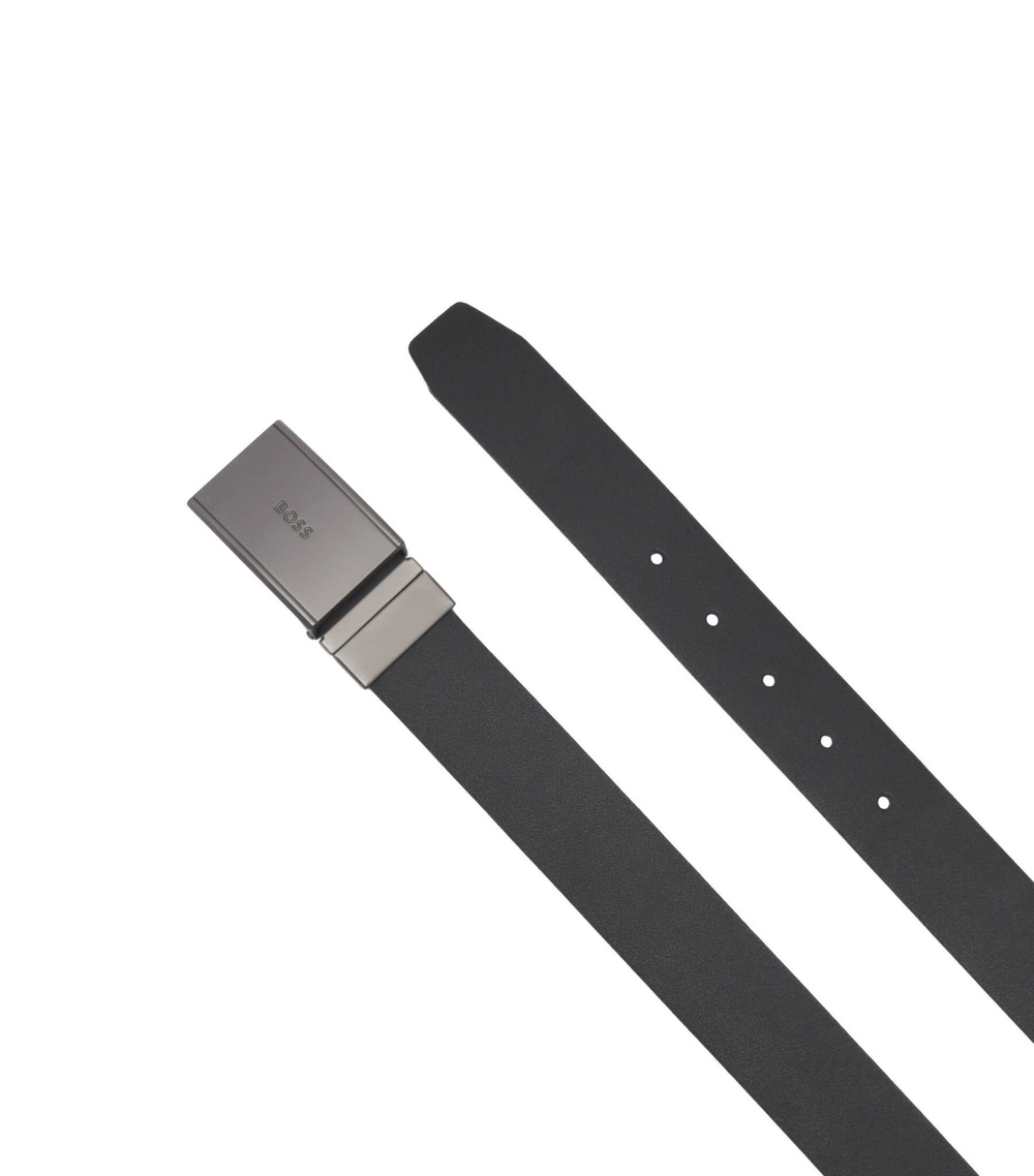 двусторонний кожаный ремень gemmy-soft_gb35 BOSS BLACK - черный(50481175)