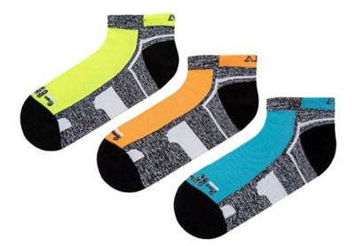 Теннисные носки Fila Unisex Invisible Mutltisport Socks 3P - Multikolor