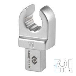 KING TONY (34501411M) Насадка разрезная серии "FIT", 11 мм, 9х12 мм