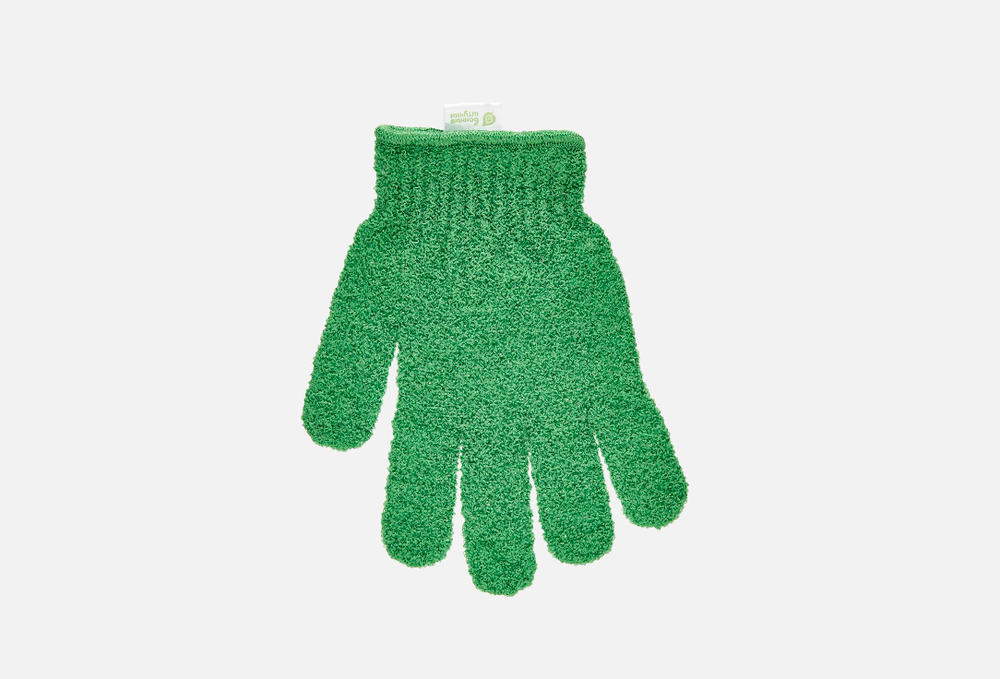 Мочалка-перчатка банная EUROHOUSE 13x18см полиэстер