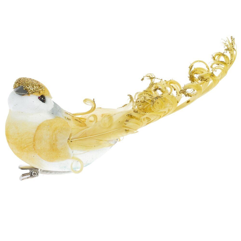 GAEM Изделие декоративное "Птичка", L12 W4 H5,5 см, 2в.