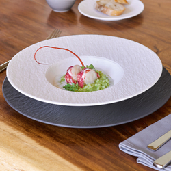 Villeroy & Boch Мануфактурная глубокая тарелка Rock Blanc 29 см 10-4240-2790