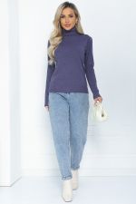 Водолазка Зимняя история (фиолетовая) Б14531-20М LT Collection