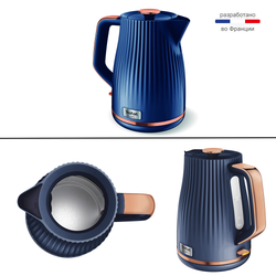Электрический чайник Tefal Loft blue KO251430
