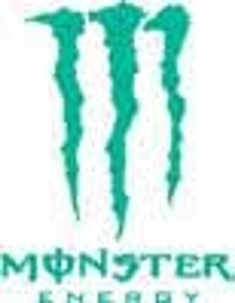 Наклейка "Монстр (белая)" винил 11*15см VRC-865-1 (06470) белая плоттер