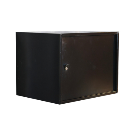 Шкаф антивандальный 19'' 9U 450х600х450 (Черный)