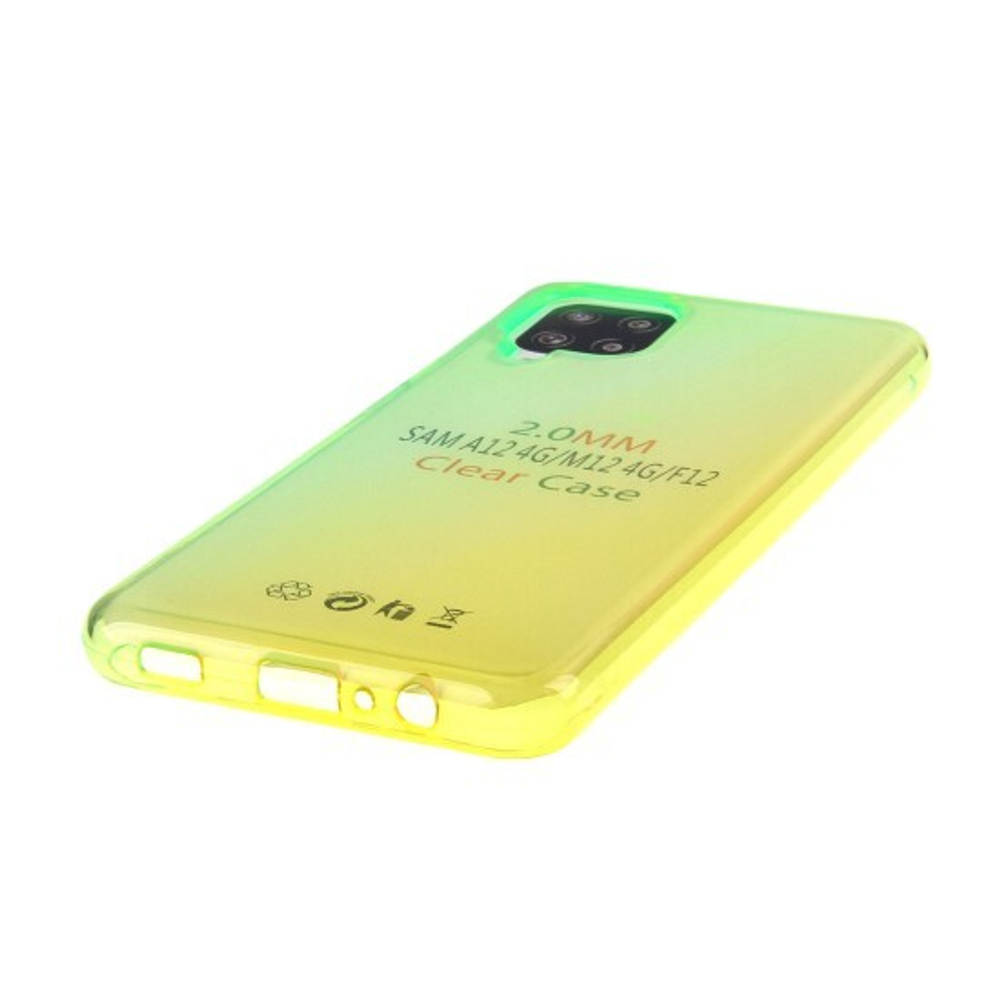 Чехол для Samsung Galaxy A12/M12 Градиент, ТПУ, 012963