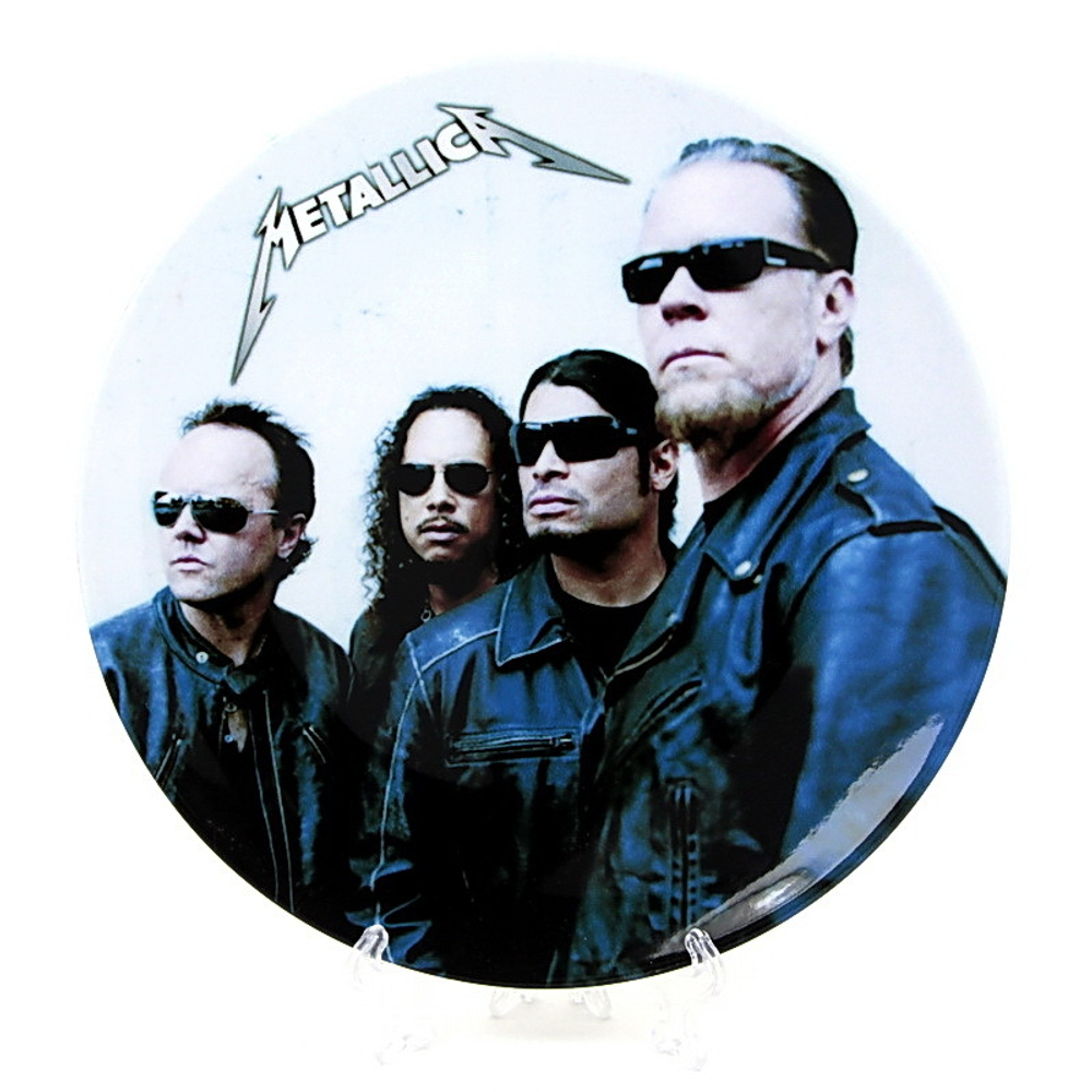 Тарелка Metallica ( группа Death Magnetic )