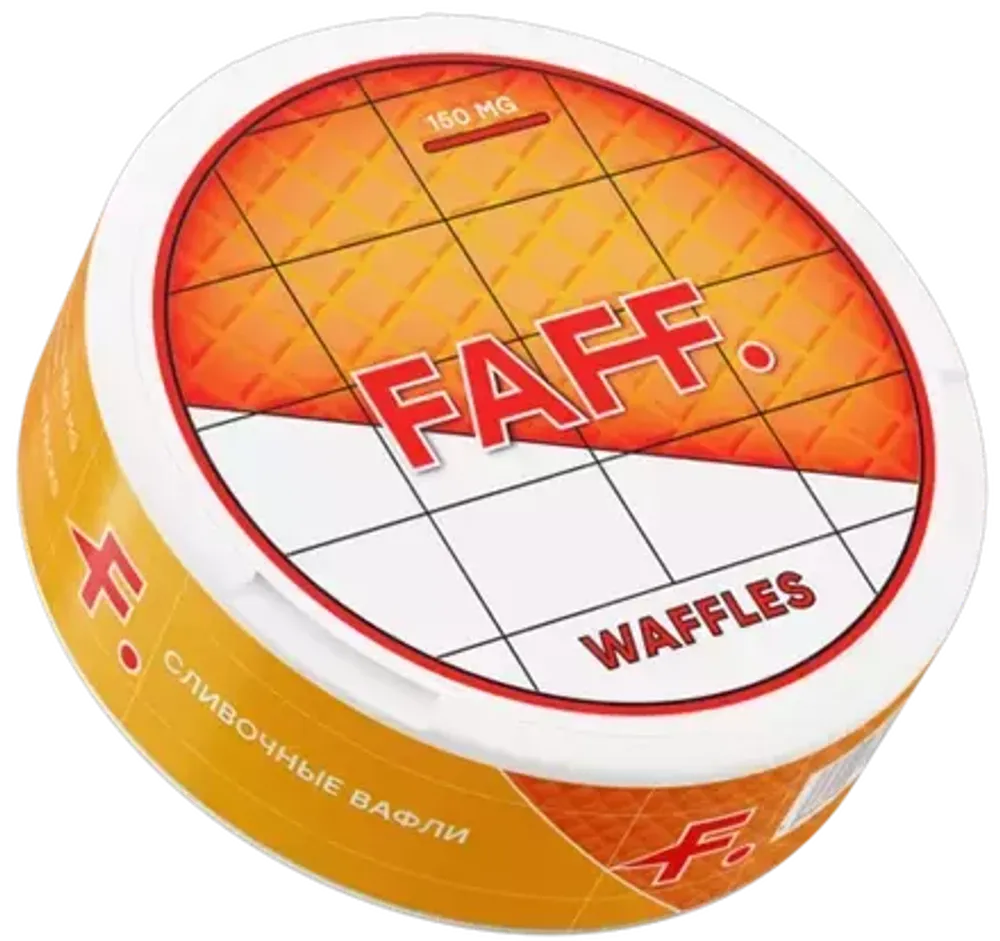 FAFF WAFFLES 150 МГ - СЛИВОЧНЫЕ ВАФЛИ