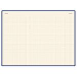 Блокнот А5 (142х214 мм), 100 л., твердая обложка, балакрон, на резинке, BRUNO VISCONTI, Синий, 3-101/01