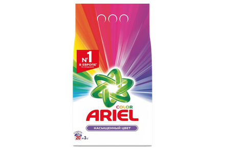 Стиральный порошок Ariel Автомат Color 20 стирок 3 кг.