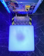 Пуф сиденье с подсветкой для автоматов