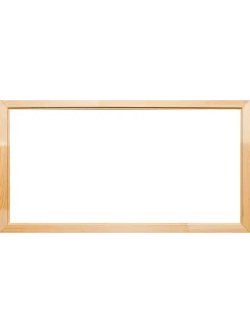 Деревянная рама 55x90 для картин на подрамнике сеч. 40x18