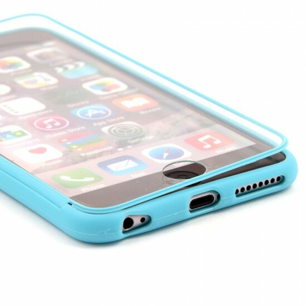 Чехол ТПУ Jasmine Slim Case Series для iPhone 6 Plus, 008226 Темно-розовый