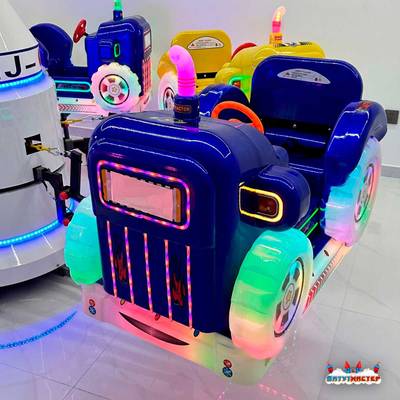 Электрическая Аттракцион карусель «Дружные машинки», 3,5х2,8 м