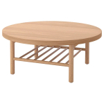 Журнальный стол - LISTERBY  IKEA/ ЛИСТЕРБИ ИКЕА, 90 см, под беленый дуб