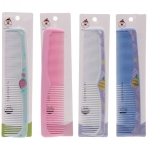 Расческа комбинированная «Fashion hair - Эдванс», микс 4 цвета, 22*4,5см