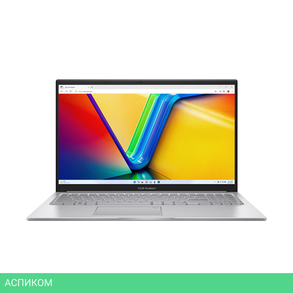 Ноутбук ASUS Vivobook X1504VA-BQ286 Silver (90NB10J2-M00BT0)
