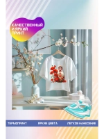 Термонаклейка на одежду, термопринт Матрешка