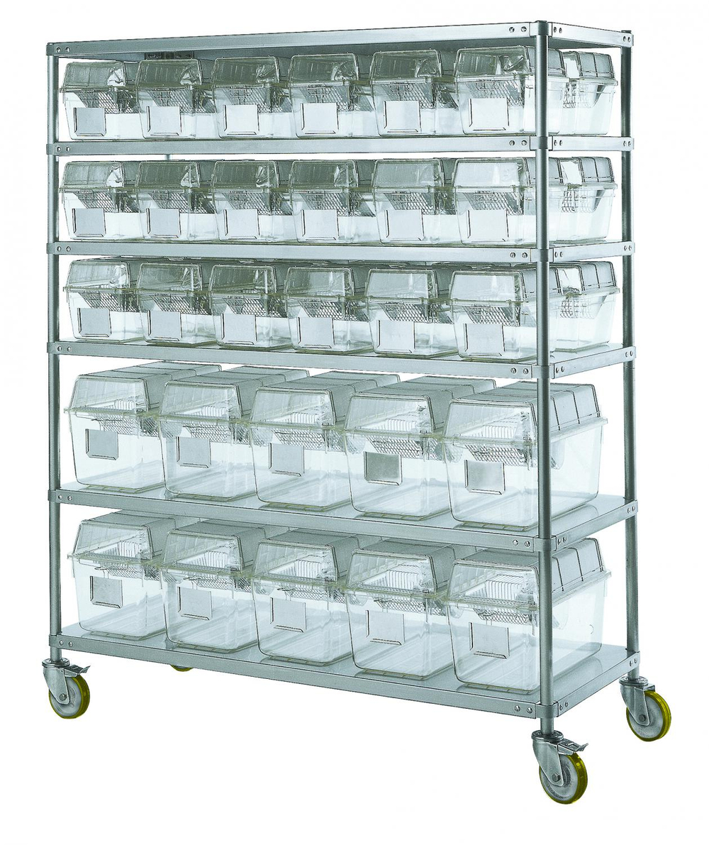 Стеллажи с регулируемыми полками