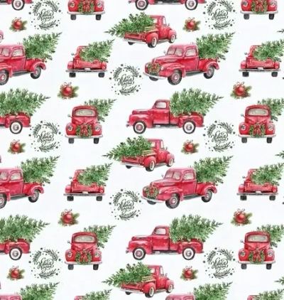 Бумага упаковочная 50х70 см «Зимнее путешествие!» (1 лист)