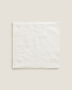 ZARA HOME ПОЛОТЕНЦЕ ИЗ ХЛОПКА ВЫСШЕГО КАЧЕСТВА (НАБОР ИЗ 3 ШТ), ЦВЕТ СЛОНОВОЙ КОСТИ