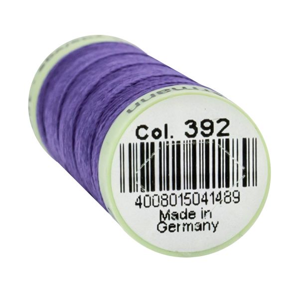 Нитки отделочные Gutermann Top Stitch 30 (30 метров), 5 кат. | 392 фиолетовый джинс