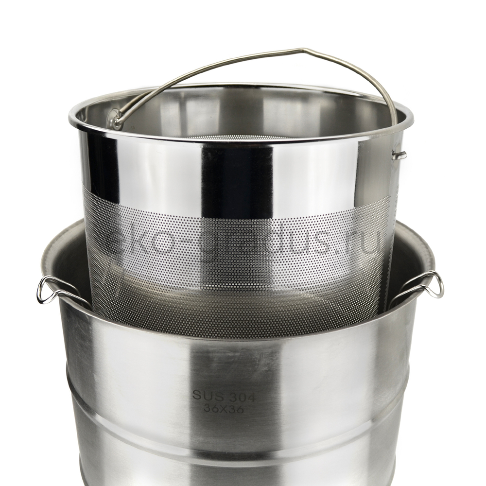 Бункер для затирания в перегонном кубе 40х40 см