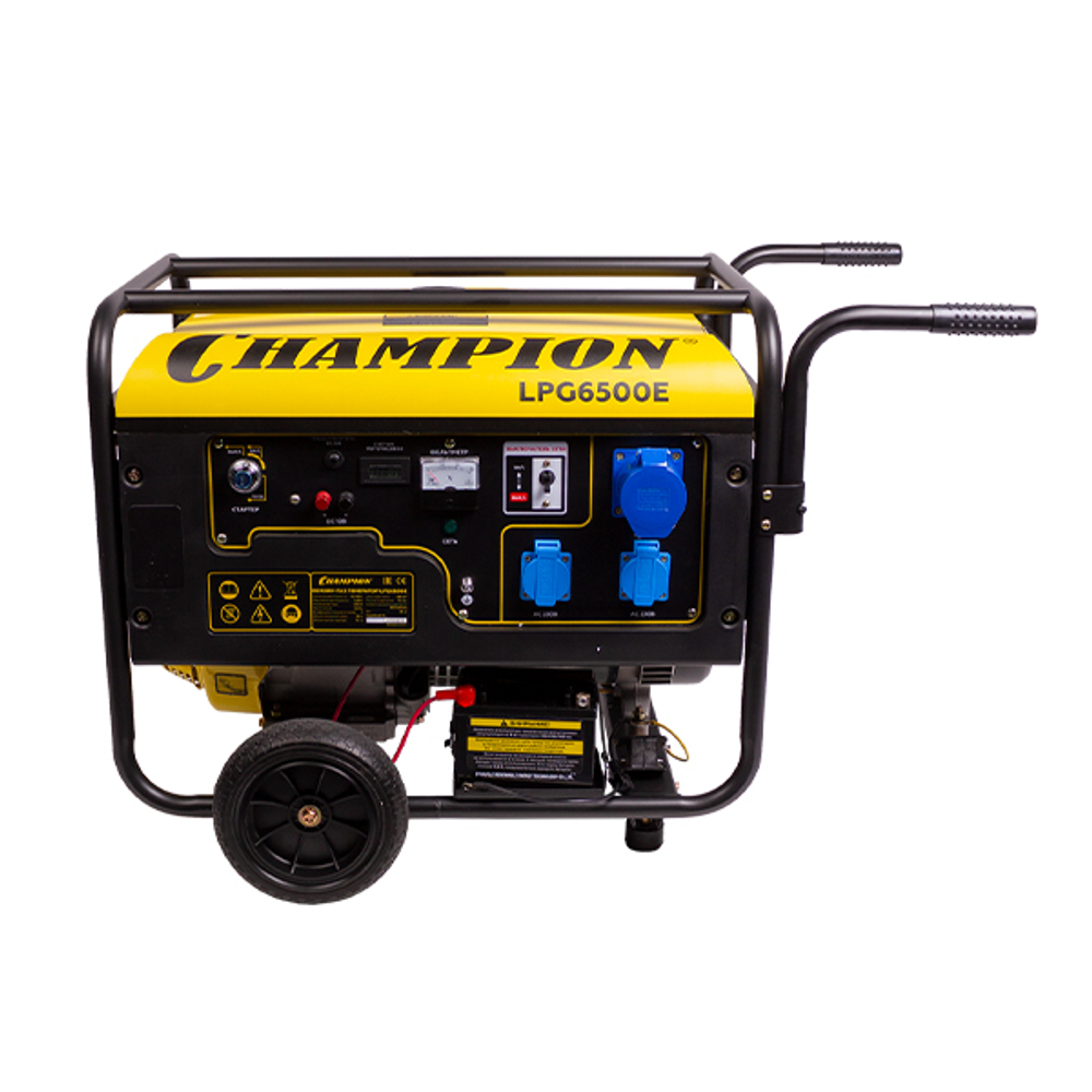 Двухтопливный генератор Champion LPG6500E