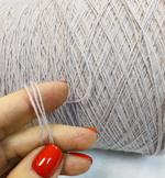 Пряжа на бобине (Италия) 15% кашемир 70% шерсть мериноса 15% п/а 100г-700м 380г