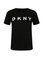 Футболка LOGO TEE DKNY - черный(W3276CNA)