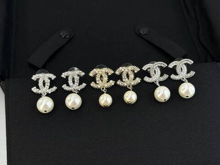 Серьги CHANEL