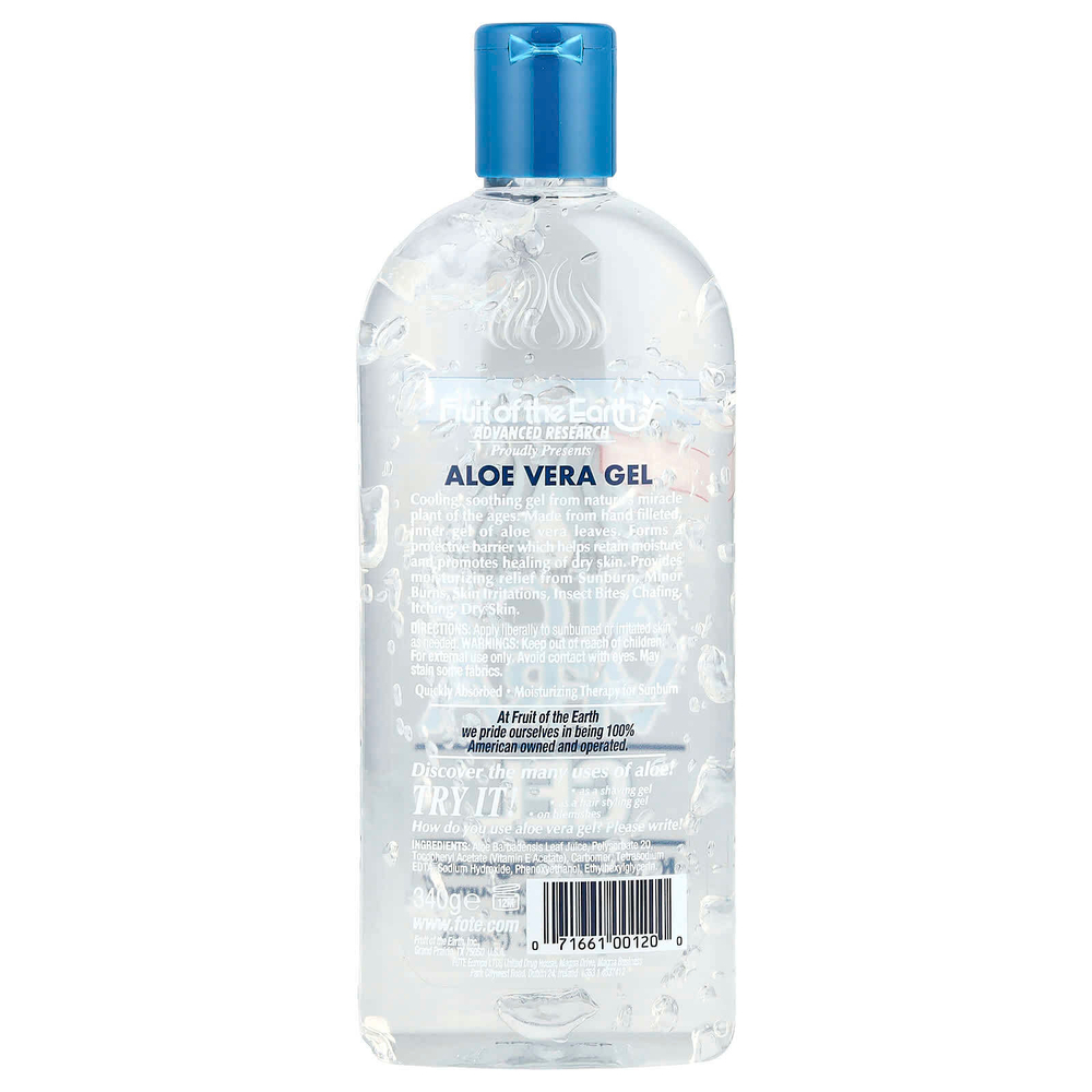 Fruit of the Earth, Алоэ вера, 100 % гель, 340 г (12 унций)