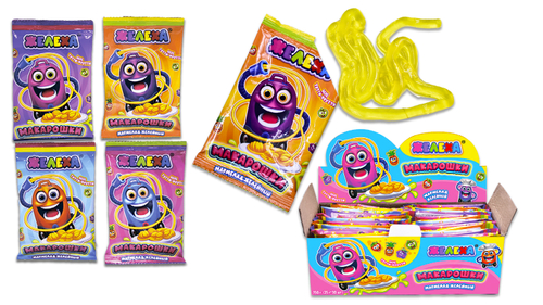 Мармелад желеобразный Желеха(Макарошки)12бл*30шт*25гр