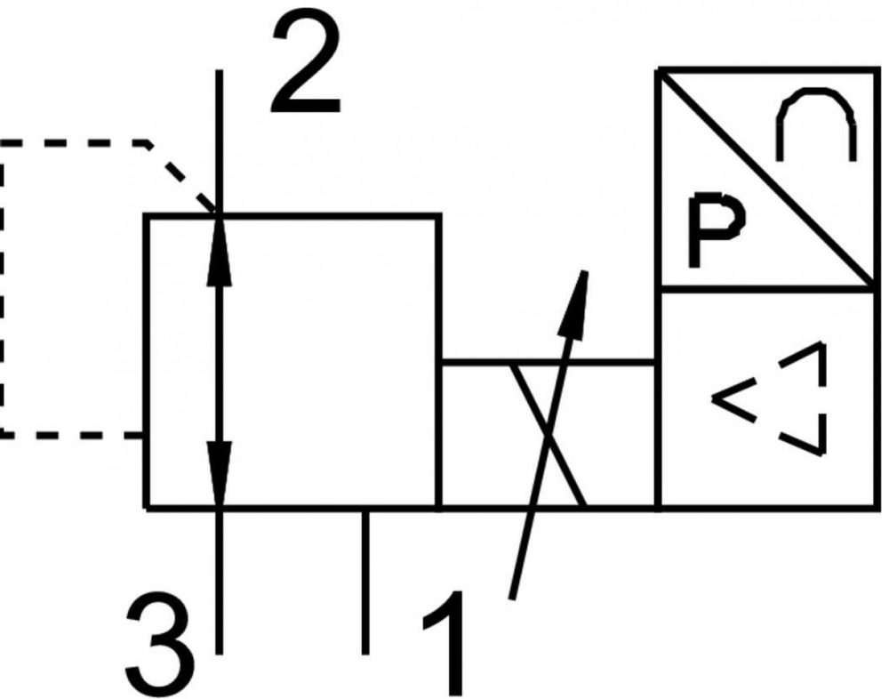 MPPES-3-1/8-2-420 Пропорциональный регулятор давления