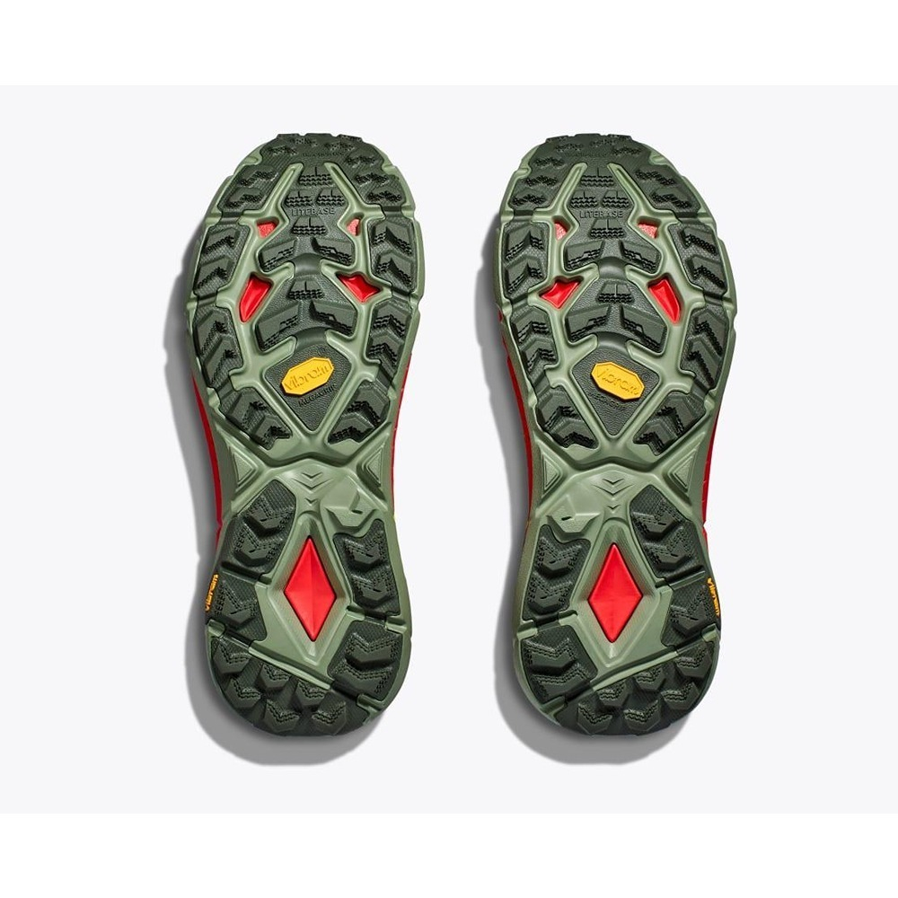 Кроссовки мужские HOKA M MAFATE SPEED 4 Thyme / Fiesta
