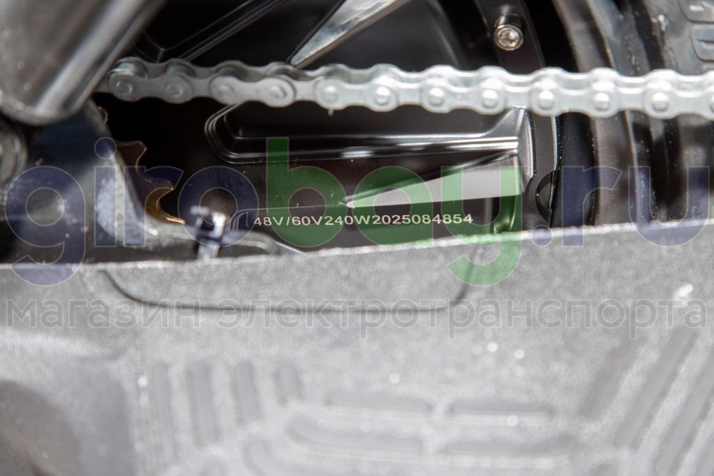 Электроскутер WENBOX U7 1500W (60V/30Ah) - Серый фото №18