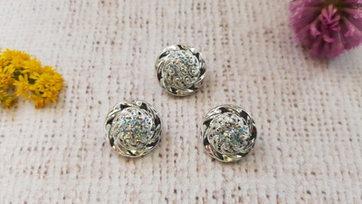 Пуговицы костюмные, d 1,5 см