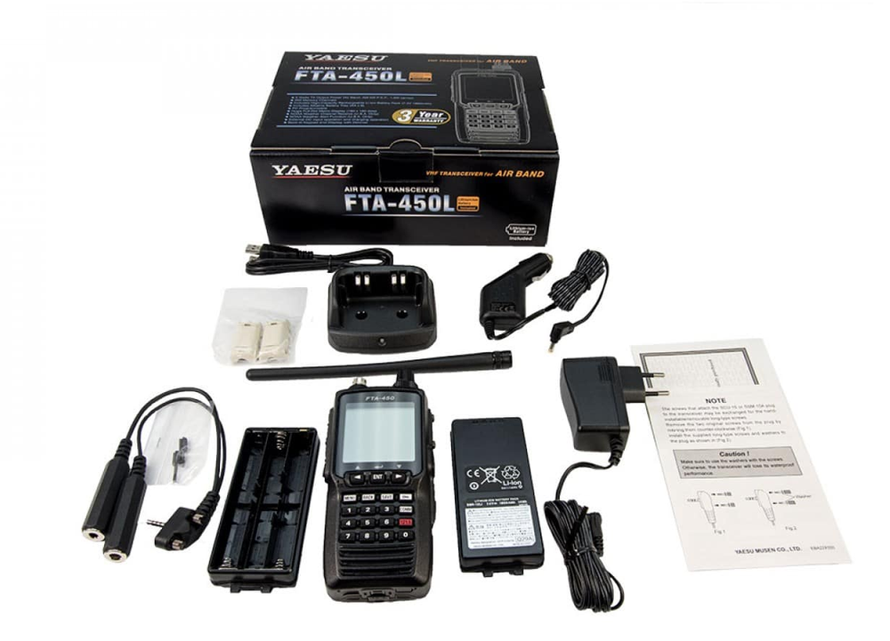 Рация авиационная YAESU FTA-450L