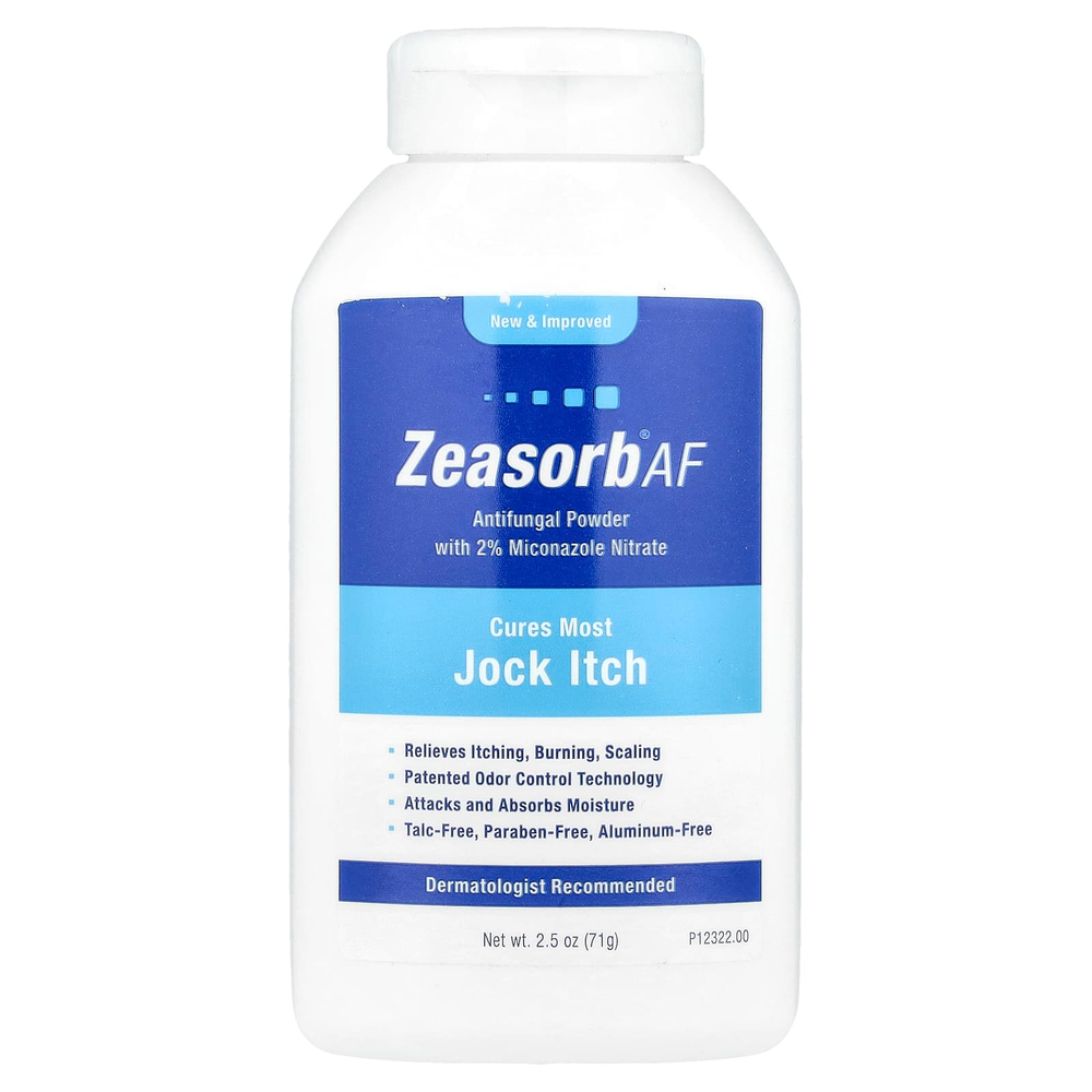 Zeasorb, Zeasorb® AF, противогрибковый порошок, 71 г (2,5 унции)
