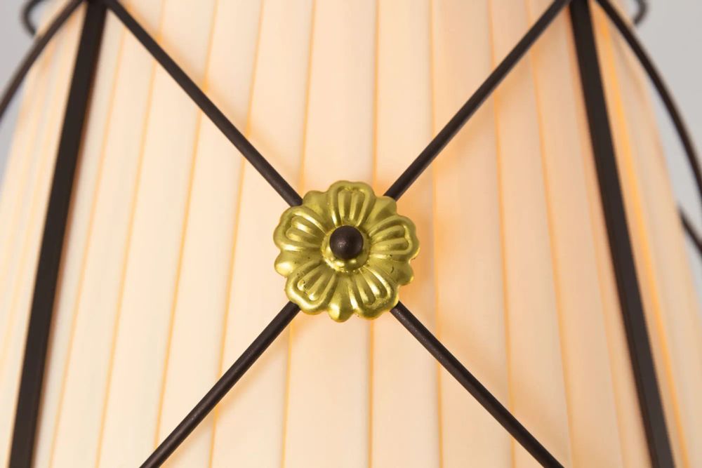 Citilux Дрезден CL409211 Подвесной светильник с бежевым абажуром