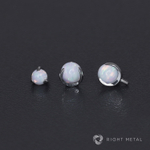 Ball 3-Prongs 3мм/4мм Opal #17