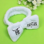 Повязка на голову «New collection Vostok - Не святая», цвет черный, розовый, голубой и сиреневый, 20*6см ( упаковка белый ZIP пакет )