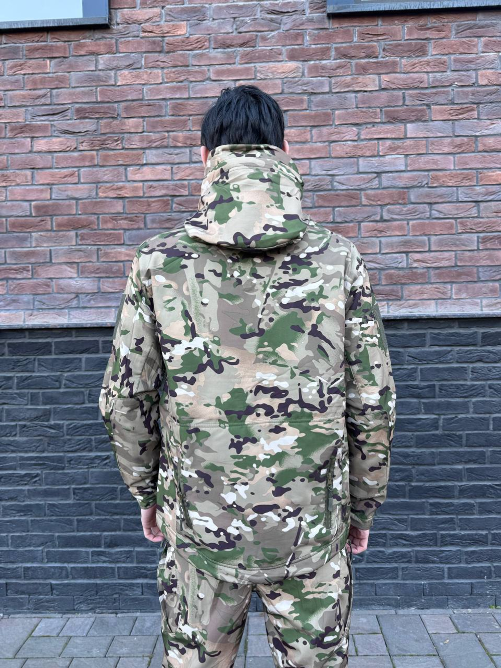 Тактический демисезонный костюм / softshell / мультикам