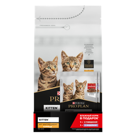 Про План Junior Курица 1,5кг. (2 пауча в подарок)