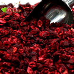 Вишня сублимированной сушки, слайсы, 1 кг.