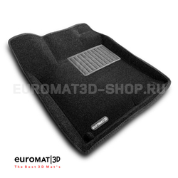 Коврики салона для  GEELY Coolray 2019- Euromat 3D Business черные. Арт. EMC3D-001407